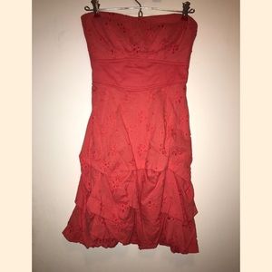 Strapless bodycon dress